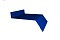 Отлив простой 50 0,5 Satin с пленкой RAL 5005 сигнальный синий