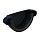 Заглушка GLC PVC 152мм RAL 9005 (черный)