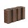 Кирпич лицевой вертикальный руст VOLGABRICK