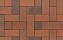 Клинкерная брусчатка мозаичная (8 частей) ABC Recker-bunt, 180*118/60*60*52 мм