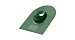 Проходной элемент ТехноНИКОЛЬ (Шинглас), зеленый