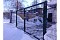 Замок LAKQ 6060 U2L корпус металлический, с ручками из алюминия, зеленый RAL 6005