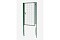 Замок LAKQ 6060 U2L корпус металлический, с ручками из алюминия, зеленый RAL 6005