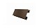 Планка H-образная 0,5 Satin с пленкой RR 32 темно-коричневый