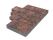 Тротуарная плитка Микс Сити «Браун» 60 мм