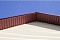Софит металлический без перфорации 0,5 Satin с пленкой RAL 7024 мокрый асфальт