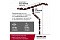 Комплект Водосточной системы Классика 120 ПВХ Grand Line, 6 м/3м шоколадная (RAL 8017)