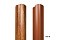 Штакетник М-образный А 0,45 Print Twincolor Cherry Wood